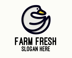 Grey Duck Farm logo design