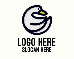 Grey Duck Farm logo design