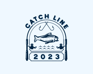 Hook - Bait Hook Fishing logo design