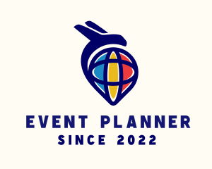 Global - Global Travel Location Pin logo design
