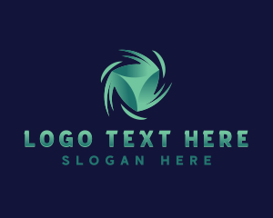 Swirl - Technology Swirl Digital logo design