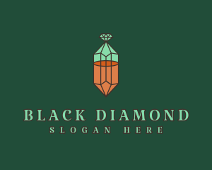 Diamond Glass Bottle logo design