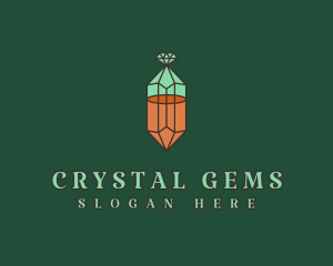 Diamond Glass Bottle logo design