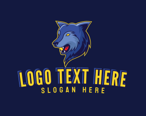 League - Beast Wolf Alpha logo design