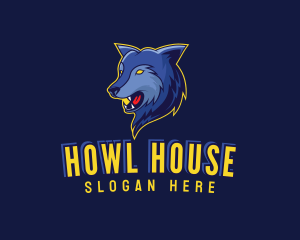 Howl - Beast Wolf Alpha logo design