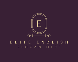 English - Minimalistic Stroke Lettermark logo design