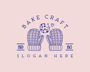 Sweet Cookie Mittens logo design