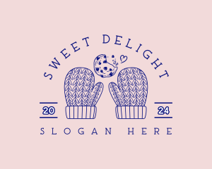 Sweet Cookie Mittens logo design