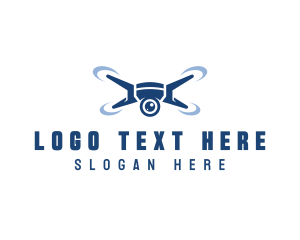 Logistics - Drone Lens Photography logo design