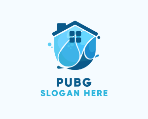Liquid - House Cleaning Sanitation logo design