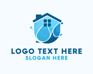 Sanitation - House Cleaning Sanitation logo design