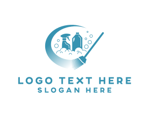 Clean - Clean Housekeeping Wash logo design