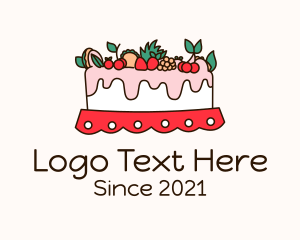 Fruity - Fruity Cake Decoration logo design