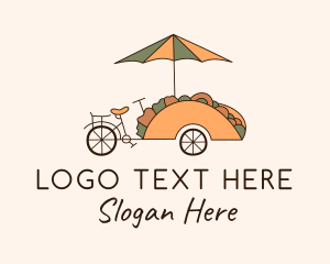 Food Stall - Taco Street Food logo design