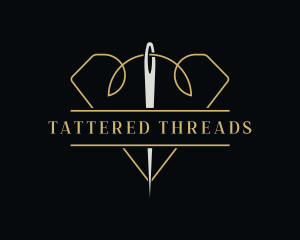 Handmade Thread Needle logo design