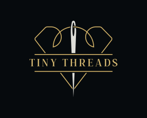 Handmade Thread Needle logo design