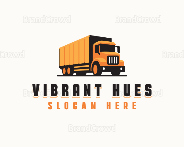 Truck Freight Truckload Logo