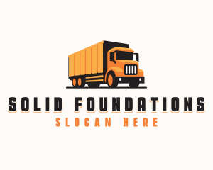 Truck Freight Truckload Logo