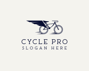 Speed Bike Wing logo design