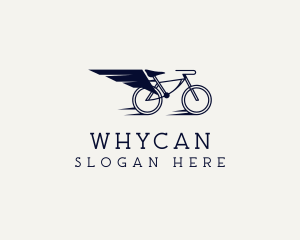 Wheel - Speed Bike Wing logo design