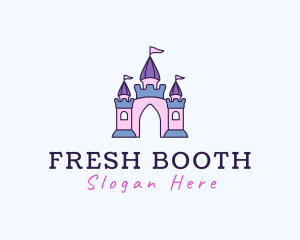 Booth - Playhouse Princess Castle logo design