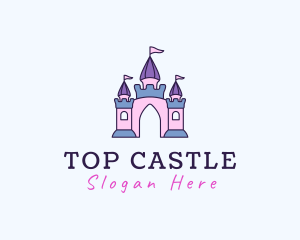 Playhouse Princess Castle logo design