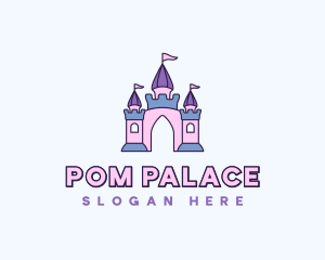 Playhouse Princess Castle logo design