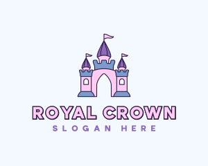 Playhouse Princess Castle logo design