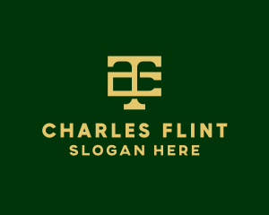 Funding - Elegant Business Company Letter CT logo design