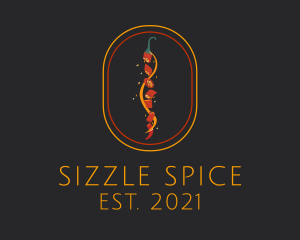 Jalapeno Pepper Spice  logo design