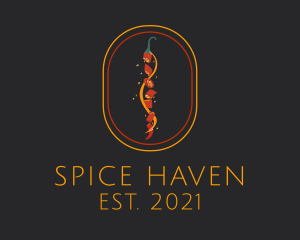 Jalapeno Pepper Spice  logo design