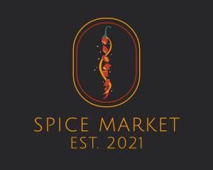 Jalapeno Pepper Spice  logo design