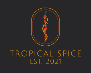 Jalapeno Pepper Spice  logo design