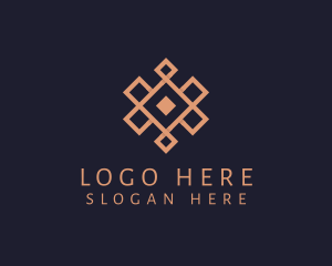 Geometric Pattern Company logo design