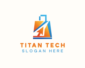 Tech Gadget Online Shopping logo design