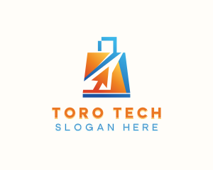 Tech Gadget Online Shopping logo design