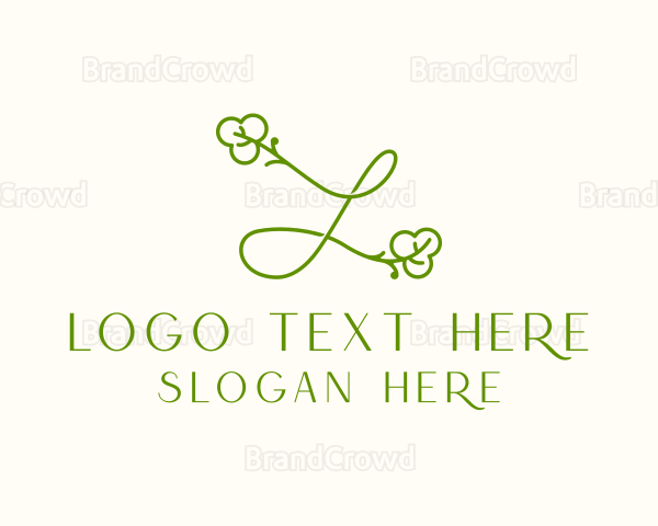 Green Fresh Letter L Logo