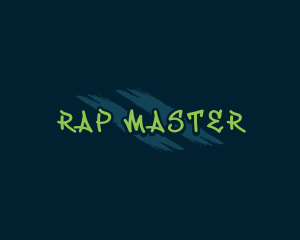 Rap - Urban Mural Graffiti logo design