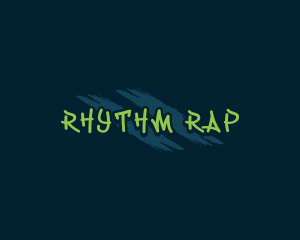 Rap - Urban Mural Graffiti logo design
