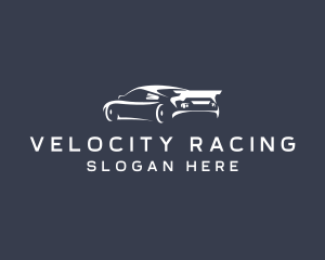 Supercar Auto Race logo design