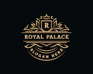 Crown Shield Royalty logo design