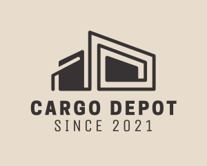 Depot - Abstract Urban Building logo design