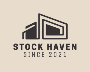 Stockroom - Abstract Urban Building logo design