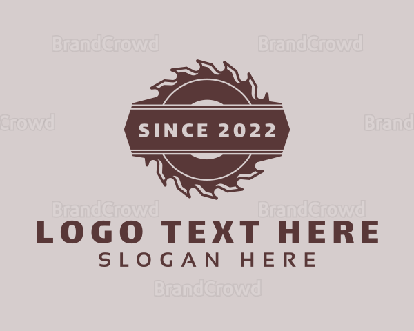 Rustic Saw Handyman Logo