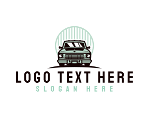 Travel - Truck SUV Automobile Transportation logo design