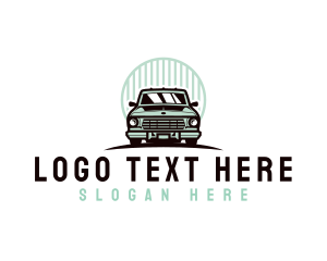 Truck SUV Automobile Transportation Logo