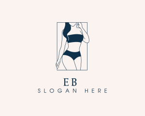 Girl - Sexy Woman Bikini logo design