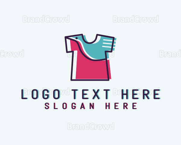 Fashion Tee Garment Logo