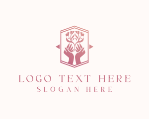 Yogi - Wellness Florist Spa logo design