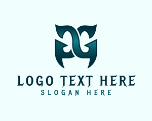Letter Gg - Multimedia Gaming Esports logo design